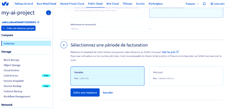 Le mode de facturation à choisir
