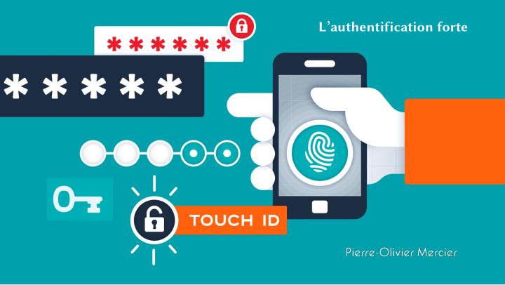 Strong authentication — cover slide